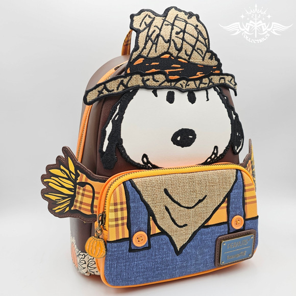 Loungefly Peanuts Snoopy Scarecrow Cosplay Mini Backpack main image 6